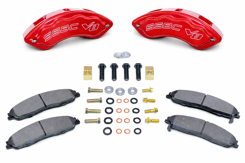 V8-Barbarian Rear Caliper Upgrade Kit for 1999-2004 Ford Super