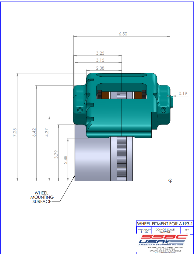American Made V8-Barbarian 8-Piston Direct Fit Billet Aluminum