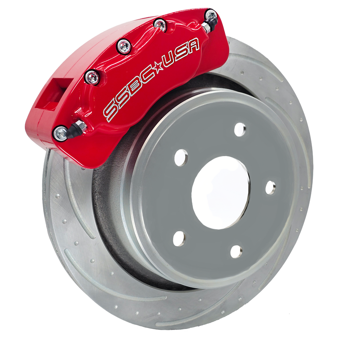 B4-Brawler LT Rear Caliper Upgrade Kit for 2009-2024 Ram 1500