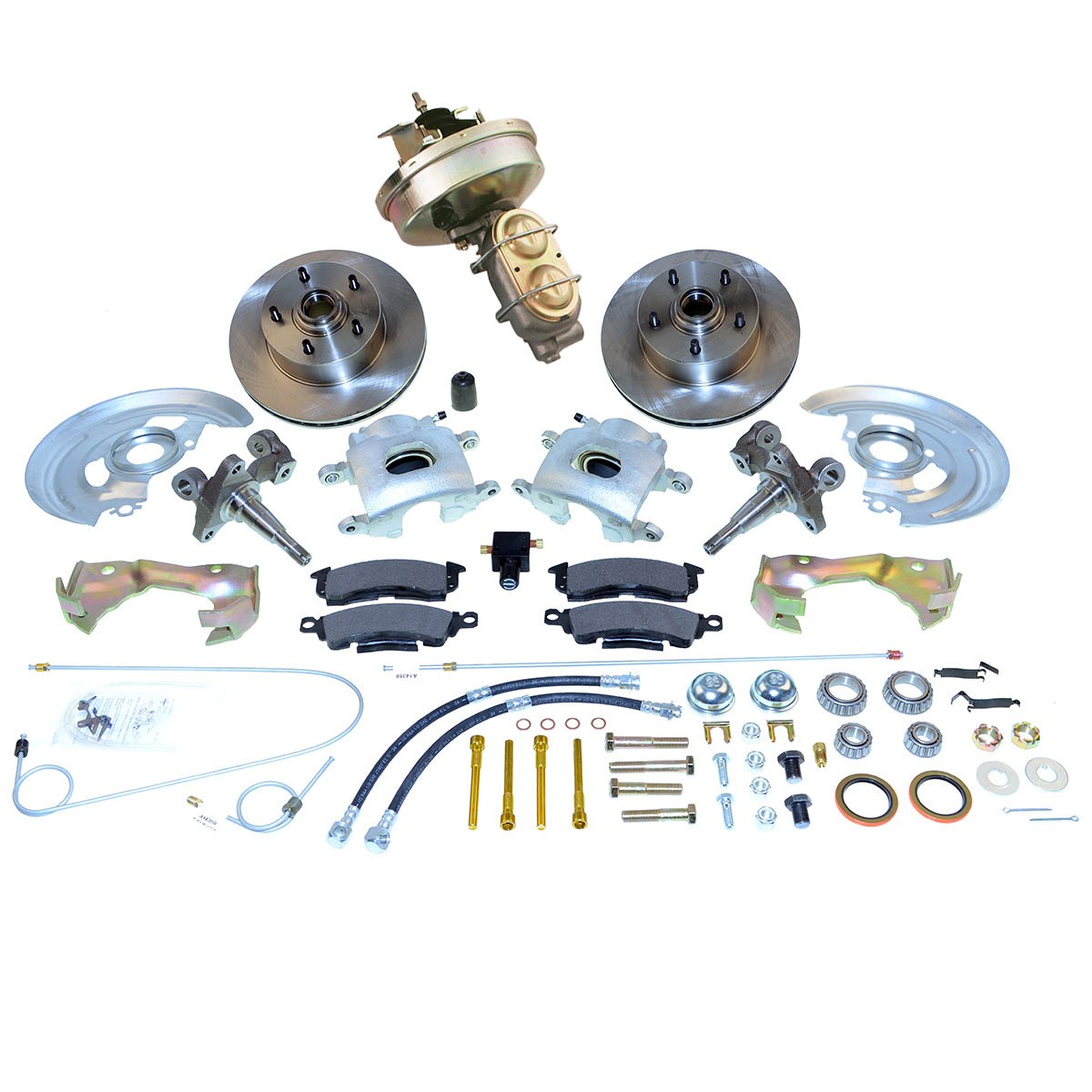 Front Disc Conversion Kit for 1965-1974 GM A/F/X-Body Classics